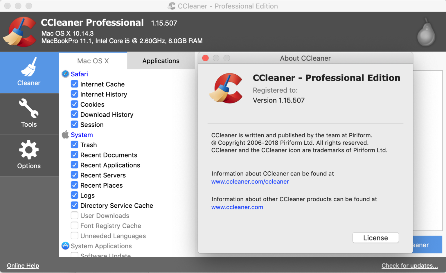 free download ccleaner for macbook pro