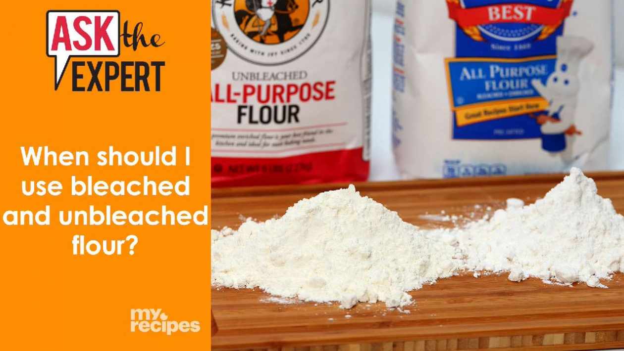 beached vs unbleached flour