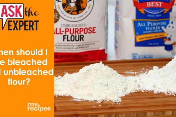 beached vs unbleached flour