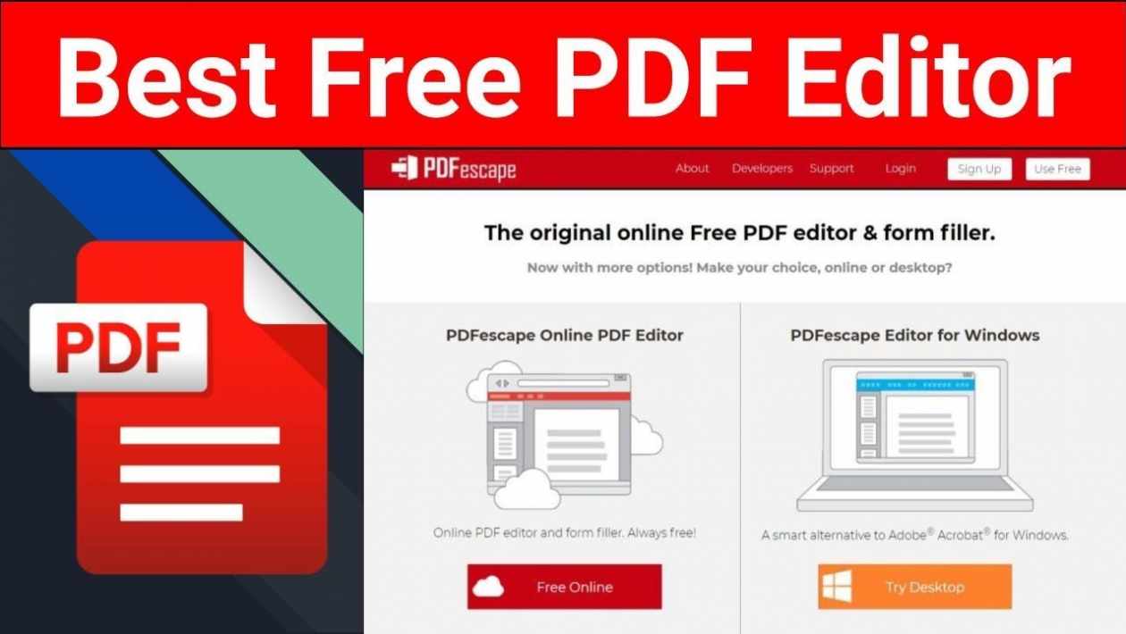 adobe pdf editor free download for windows xp