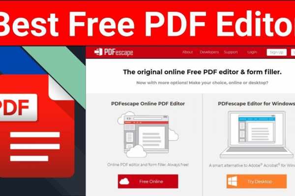 best free pdf editor