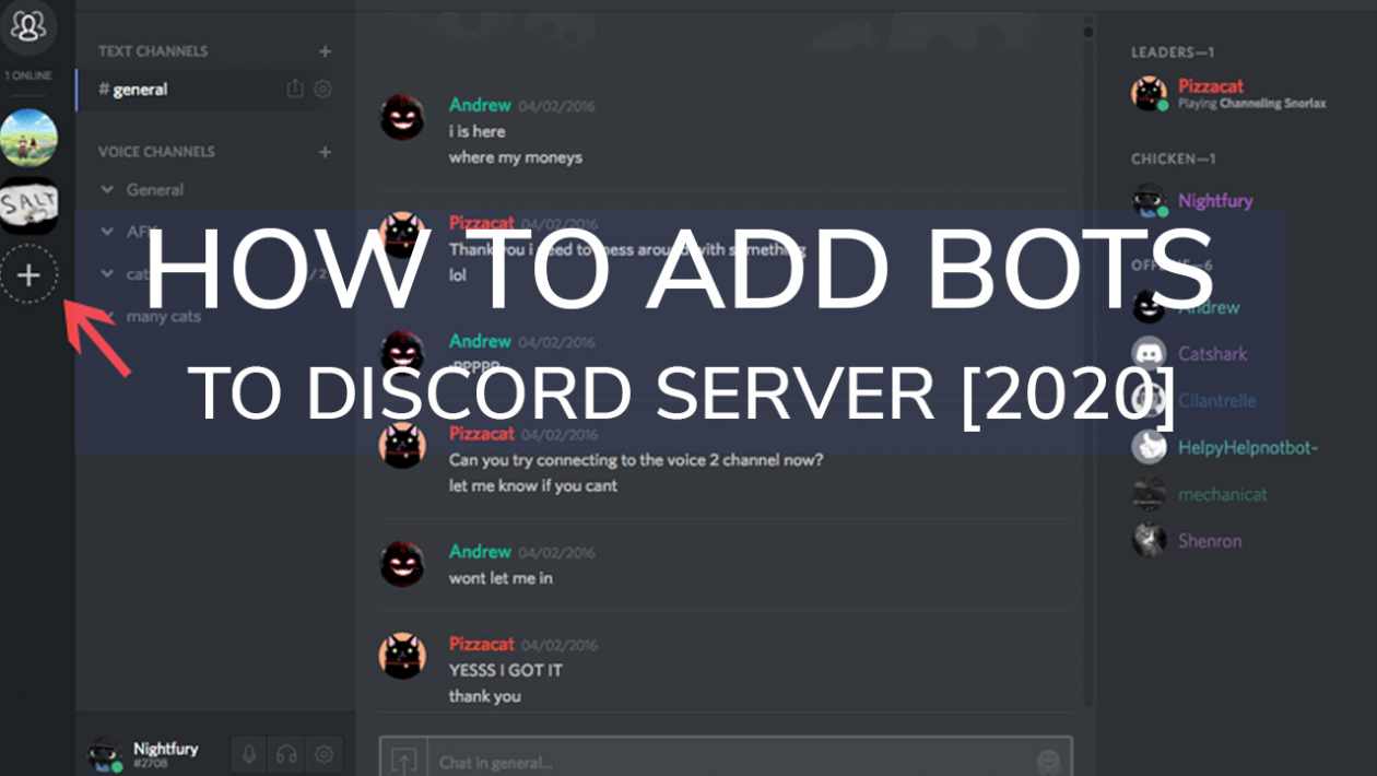 how to add bots in discord