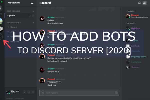 how to add bots in discord