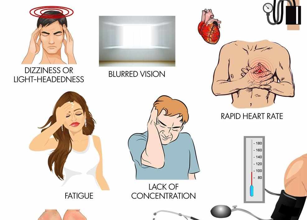 symptoms of low blood pressure