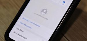 what does no location found mean